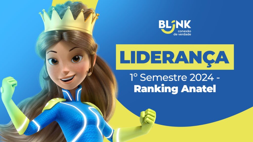 A Blink segue na liderança do ranking da Anatel